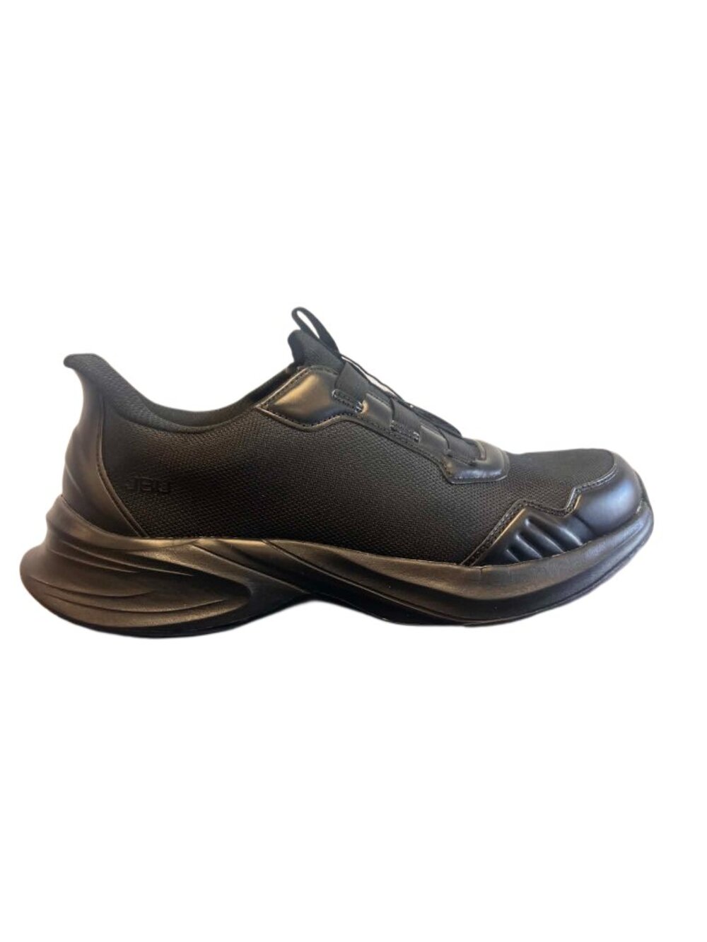JBU Men's Black Dash Touchless Sneakers Size 8 Slip-On P1